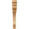 Ekena Millwork 1 1/2"W x 10"D x 12"H Large Ellis Wood Corbel, Red Oak CORW02X10X12ELRO - alternate 4